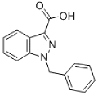 MC72022 1-BENZYL INDAZOLYL-3-CARBOXYLIC ACID 41354-03-4 1-(苯基甲基)-1H-吲唑-3-羧酸
