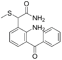 MC68101 2-Amino-3-Benzoyl-Alpha-(Methylthio)Benzeneacetamide 78281-61-5 2-氨基-3-苯甲酰基-alpha-(甲硫基)苯乙酰胺