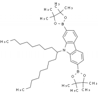 MC79259 9-(1-Octylnonyl)-2,7-bis(4,4,5,5-tetramethyl-1,3,2-dioxaborolan-2-yl)-9H-carbazole 958261-51-3 9-(1-辛基壬基)咔唑-2,7-双(硼酸频哪醇酯)