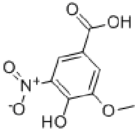 MC94527 4-HYDROXY-3-METHOXY-5-NITROBENZOIC ACID 15785-54-3 5-硝基香草酸