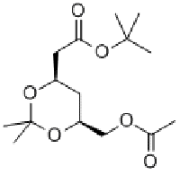 MC94392 tert-Butyl (4R-cis)-6-[(acetyloxy)methyl]-2,2-dimethyl-1,3-dioxane-4-acetate 154026-95-6 (4R-cis)-6-[(乙酰氧基)甲基]-2,2-二甲基-1,3-二氧六环-4-乙酸叔丁酯