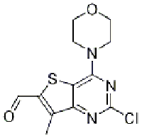 MC87532 2-chloro-7-Methyl-4-Morpholinothieno[3,2-d]pyriMidine-6-carbaldehyde 955979-02-9 2-chloro-7-Methyl-4-Morpholinothieno[3,2-d]pyriMidine-6-carbaldehyde