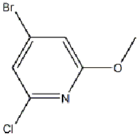 MC79905 4-broMo-2-chloro-6-Methoxypyridine 1196152-02-9 4-溴-2-氯-6-甲氧基吡啶