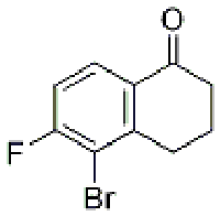 MC92675 5-broMo-6-fluoro-3,4-dihydronaphthalen-1(2H)-one 1260007-55-3 5-溴-6-氟-3,4-二氢-1-萘满酮
