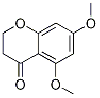 MC73376 4H-1-benzopyran-4-one, 2,3-dihydro-5,7-diMethoxy- 54107-66-3 4H-1-苯并吡喃-4-酮, 2,3-二氢-5,7-二甲氧基-