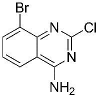 MC69001 4-Amino-8-bromo-2-chloroquinazoline 956100-62-2 4-氨基-8-溴-2-氯喹唑啉
