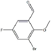 MC90186 3-BROMO-5-FLUORO-2-METHOXYBENZALDEHYDE 1009093-60-0 3-BROMO-5-FLUORO-2-METHOXYBENZALDEHYDE