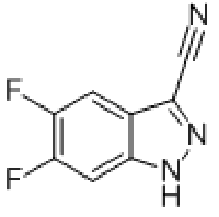 MC77816 5,6-DIFLUORO-1H-INDAZOLE-3-CARBONITRILE 885278-36-4 5,6-二氟-1H-吲唑-3-甲腈