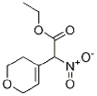 MC87287 ethyl 2-(3,6-dihydro-2H-pyran-4-yl)-2-nitroacetate 921755-40-0 ethyl 2-(3,6-dihydro-2H-pyran-4-yl)-2-nitroacetate