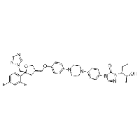MC43560  Posaconazole  [171228-49-2]