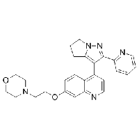 MC49933  4-[5,6-二氢-2-(2-吡啶基)-4H-吡咯并[1,2-b]吡唑-3-基]-7-[2-(4-吗啉基)乙氧基]喹啉  [700874-71-1]