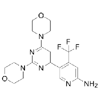 MC52030  5-[2,6-二(4-吗啉基)-4-嘧啶基]-4-(三氟甲基)-2-吡啶胺  [944396-07-0]