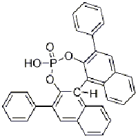 MC77575 S-3,3'-Bis(phenyl)-1,1'-binaphthyl-2,2'-diyl hydrogenphosphate 874948-59-1 S-3,3'-Bis(phenyl)-1,1'-binaphthyl-2,2'-diyl hydrogenphosphate