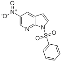 MC87393 1H-Pyrrolo[2,3-b]pyridine, 5-nitro-1-(phenylsulfonyl)- 937012-11-8 1H-Pyrrolo[2,3-b]pyridine, 5-nitro-1-(phenylsulfonyl)-