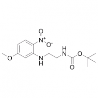 MC87494 Carbamic acid, N-[2-[(5-methoxy-2-nitrophenyl)amino]ethyl]-, 1,1-dimethylethyl ester 947258-08-4 Carbamic acid, N-[2-[(5-methoxy-2-nitrophenyl)amino]ethyl]-, 1,1-dimethylethyl ester