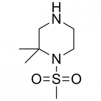 MC87535 Piperazine, 2,2-dimethyl-1-(methylsulfonyl)- 956075-54-0 Piperazine, 2,2-dimethyl-1-(methylsulfonyl)-