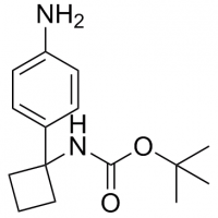MC92665 tert-Butyl (1-(4-aminophenyl)cyclobutyl)carbamate 1259224-00-4 tert-Butyl (1-(4-aminophenyl)cyclobutyl)carbamate