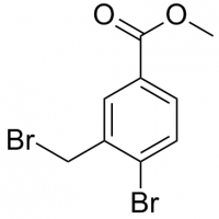 MC37482  Methyl 4-bromo-3-(bromomethyl)benzoate  [142031-67-2]