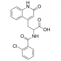 MC87153 α-[(2-Chlorobenzoyl)amino]-1,2-dihydro-2-oxo-4-quinolinepropanoic acid 90098-06-9 α-[(2-Chlorobenzoyl)amino]-1,2-dihydro-2-oxo-4-quinolinepropanoic acid