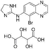 MC67629 5-Bromo-N-(4,5-Dihydro-1H-Imidazol-2-yl)-6-Quinoxalinamine Tartrate 70359-46-5 溴莫尼定酒石酸盐