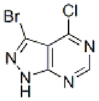 MC78387 3-BROMO-4-CHLORO-1H-PYRAZOLO[3,4-D]PYRIMIDINE 90914-41-3 3-溴-4-氯-1H-吡唑啉并嘧啶