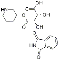 MC87072 3-(R)-Piperidinyl PhthaliMide D-(-)-tartaric acid 886588-62-1 利拉列汀中间体
