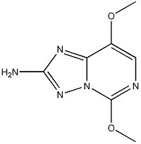 MC96780 2-Amino-5,8-dimethoxy-[1,2,4]triazolo[1,5-c]pyrimidine 219715-62-5 5,8-二甲氧基-[1,2,4]三唑并[1,5-C]嘧啶-2-胺