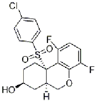 MC87478 (6aR,8S,10aS)-10a-(4-chlorophenylsulfonyl)-1,4-difluoro-6a,7,8,9,10,10a-hexahydro-6H-benzo[c]chroMen-8-ol 944949-06-8 (6aR,8S,10aS)-10a-(4-chlorophenylsulfonyl)-1,4-difluoro-6a,7,8,9,10,10a-hexahydro-6H-benzo[c]chroMen-8-ol