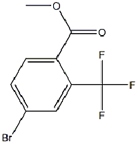 MC79243 Methyl 4-bromo-2-(trifluoromethyl)benzoate 957207-58-8 4-溴-2-三氟甲基苯甲酸甲酯