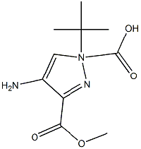 MC78697 1-tert-Butyl 3-Methyl 4-aMino-1H-pyrazole-1,3-dicarboxylate 923283-63-0 1-tert-Butyl 3-methyl 4-amino-1H-pyrazole-1,3-dicarboxylate 1-叔丁基3-甲基4-氨基-1H-吡唑-1,3-二甲酸