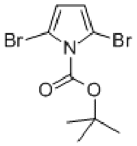 MC79828 1H-PYRROLE-1-CARBOXYLIC ACID, 2,5-DIBROMO-, 1,1-DIMETHYLETHYL ESTER 117657-38-2 2,5-二溴-1H-吡咯-1-羧酸-1,1-二甲基乙酯