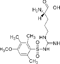 MC50921  Nω-(4-甲氧基-2,3,6-三甲基苯磺酰基)-L-精氨酸  [80745-10-4]