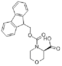MC78954 4-FMOC-3(R)-MORPHOLINECARBOXYLIC ACID 942153-03-9 (3R)-3,4-吗啉二羧酸 4-(9H-芴-9-甲基)酯