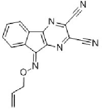 MC87310 9H-INDENO[1,2-B]PYRAZINE-2,3-DICARBONITRILE, 9-[(2-PROPEN-1-YLOXY)IMINO]- 924296-17-3 9-[(2-丙烯-1-氧基)亚氨基]-9H-茚并[1,2-B]吡嗪-2,3-二甲腈
