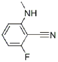 MC87579 2-Fluoro-6-MethylaMino-benzonitrile 96783-85-6 2-Fluoro-6-MethylaMino-benzonitrile