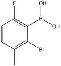 MC79237 2-Bromo-6-fluoro-3-methylphenylboronic acid 957121-09-4 2-溴-6-氟-3-甲基苯硼酸