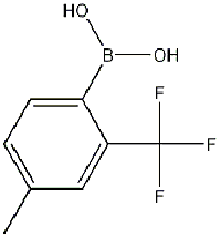 MC90346 4-Methyl-2-trifluoromethyl-phenylboronic acid 1021860-94-5 4-甲基-2-(三氟甲基)苯硼酸