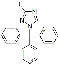 MC94314 3-iodo-1-trityl-1H-1,2,4-triazole 151899-62-6 3-IODO-1-TRITYL-1H-1,2,4-TRIAZOLE