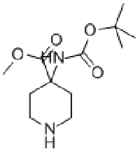 MC91468 4-N-BOC-AMINO-PIPERIDINE-4-CARBOXYLIC ACID METHYL ESTER 115655-44-2 4-N-BOC-哌啶-4-甲酸甲酯
