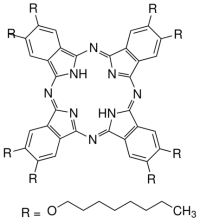 MC41331  2,3,9,10,16,17,23,24-八辛氧基-29H,-31H-酞菁染料  [119457-81-7]