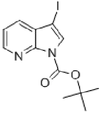 MC95985 3-IODO-PYRROLO[2,3-B]PYRIDINE-1-CARBOXYLIC ACID TERT-BUTYL ESTER 192189-18-7 1-BOC-3-碘-7-氮杂吲哚