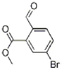MC79543 Methyl 5-bromo-2-formylbenzoate, 98% 1016163-89-5 5-溴-2-甲酰基苯甲酸甲酯