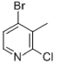MC92877 2-Chloro-4-Bromo-3-Picoline 128071-86-3 吡啶, 4-溴-2-氯-3-甲基-