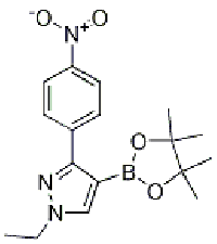 MC87444 1-Ethyl-3-(4-nitrophenyl)-4-(4,4,5,5-tetramethyl-1,3,2-dioxaborolan-2-yl)-1H-pyrazole 942920-11-8 1-乙基-3-(4-硝基苯基)-4-(4,4,5,5-四甲基-1,3,2-二氧杂硼烷-2-基)-1H-吡唑