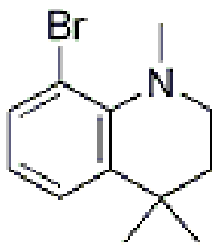 MC79859 8-broMo-1,4,4-triMethyl-1,2,3,4-tetrahydroquinoline 1187932-52-0 8-溴-1,4,4-三甲基-1,2,3,4-四氢喹啉