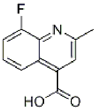 MC38280  4-Quinolinecarboxylic acid, 8-fluoro-2-Methyl-  [288151-68-8]