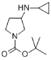 MC77987 3-CYCLOPROPYLAMINO-PYRROLIDINE-1-CARBOXYLIC ACID TERT-BUTYL ESTER 887587-25-9 3-(环丙基氨基)吡咯烷-1-甲酸叔丁酯