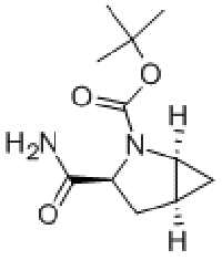MC99226 (1S,3S,5S)-3-(Aminocarbonyl)-2-azabicyclo[3.1.0]hexane-2-carboxylic acid tert-butyl ester 361440-67-7 (1S,3S,5S)-3-(氨基羰基)-2-氮杂双环[3.1.0]己烷-2-甲酸叔丁酯