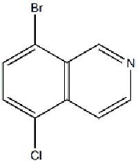 MC78743 8-BroMo-5-chloroisoquinoline 927801-25-0 8-溴-5-氯异喹啉