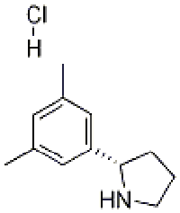 MC92518 (S)-2-(3,5-dimethylphenyl)pyrrolidine hydrochloride 1245649-28-8 (S)-2-(3,5-二甲基苯基)吡咯烷盐酸盐
